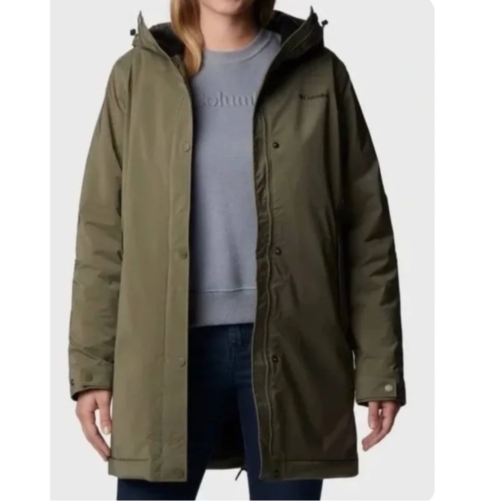 Black Clermont Lined Rain Jacket